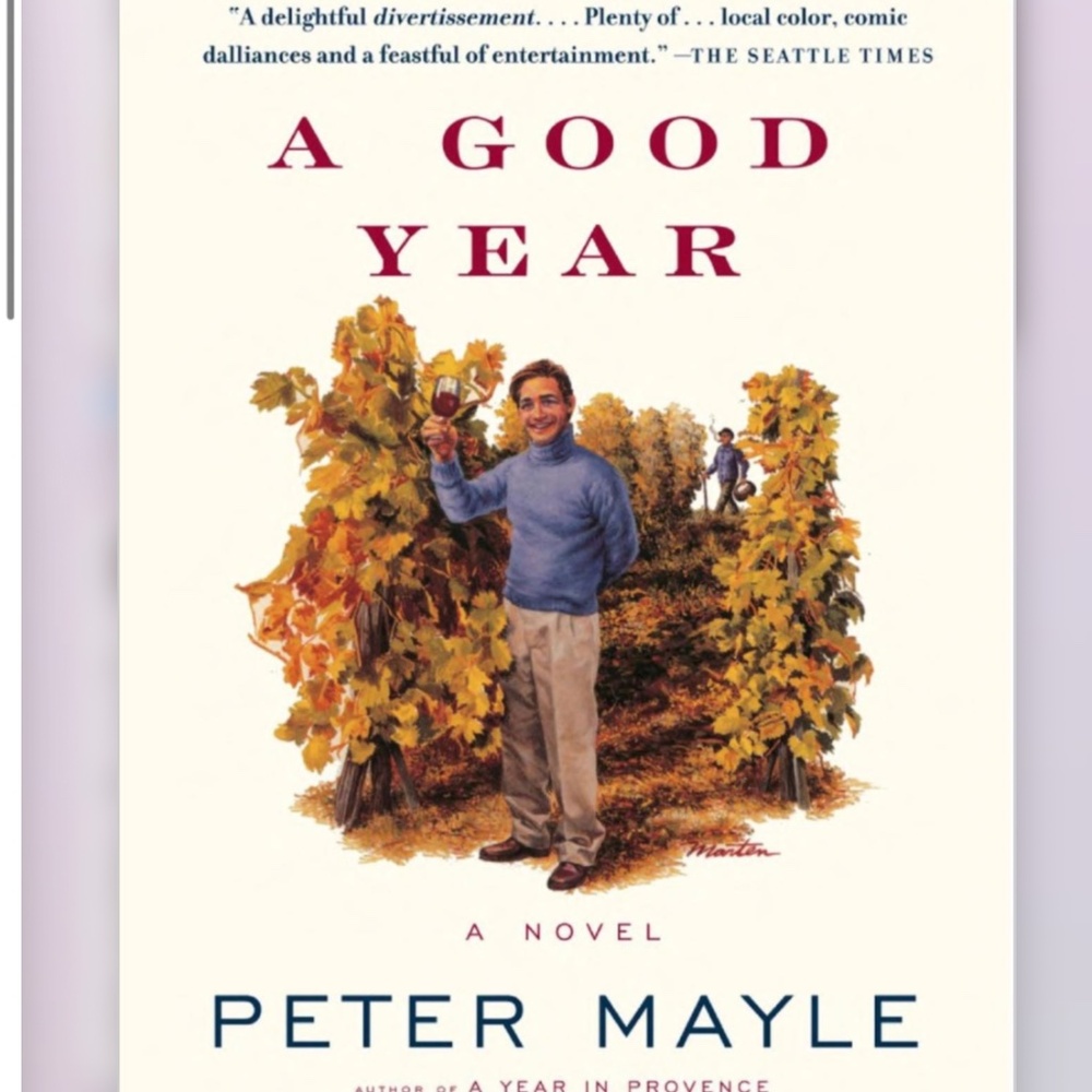 4/$30 Bundle; Novel: “A Good Year” by Author: Peter Mayle